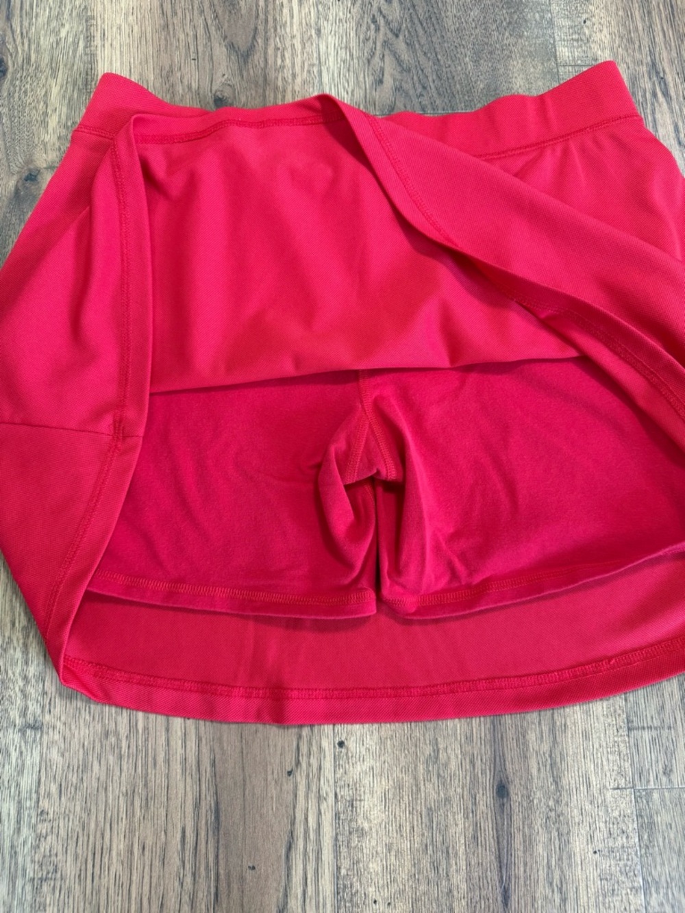 TALBOTS Red Athletic Skort Women’s L stretch Pockets Golf Tennis. - Picture 7 of 11